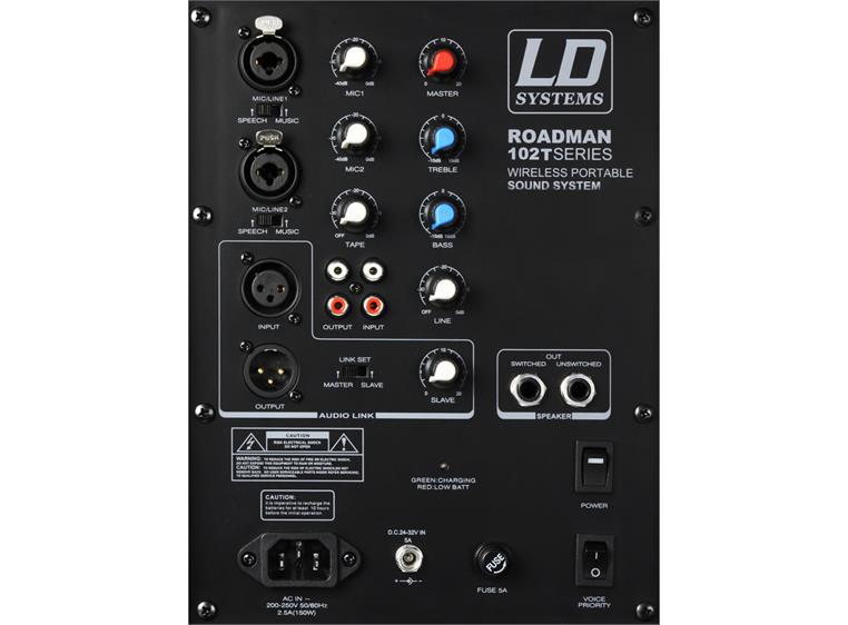LD Systems Roadman 102 - Portable PA Speaker with Headset